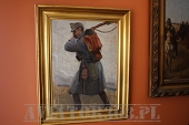 Oil on Canvas "Isonzo Battle 1917" Author: Pap Emil (1884-1949)