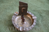 German WW1 Trench Art Tray Made From Art. Shell