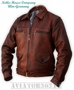 Flight Jacket Hartmann brown horsehide