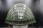 Polish Army Fibre-Parade M67 Helmet with Camo Net