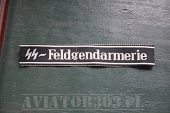  Feldgendarmerie Waffen SS Arm Band 