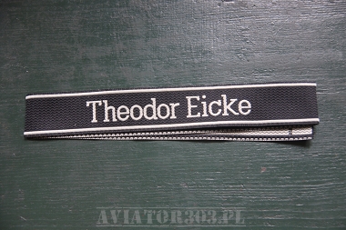 Theodor Eicke Waffen SS Arm Band 