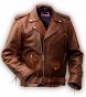 Leatherjacket Rockabilly Marlon Brando cognac