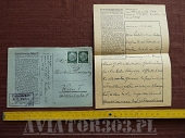 Original Letter From KZ Lager Dachau 12.4.1942